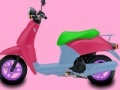                                                                     Pink motorcycle coloring ﺔﺒﻌﻟ