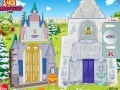                                                                     Frozen Ice Castle Doll Hause ﺔﺒﻌﻟ