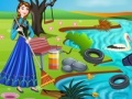                                                                     Princess Anna. River cleaning ﺔﺒﻌﻟ