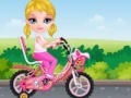                                                                     Baby Barbie bicycle ride ﺔﺒﻌﻟ