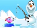                                                                     Frozen Olaf. Fishing time ﺔﺒﻌﻟ