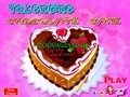                                                                     Valentine Chocolate Cake ﺔﺒﻌﻟ
