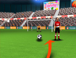 لعبة ركلة حرة 3D على الانترنت.