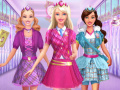                                                                     Barbie princess School Uniform ﺔﺒﻌﻟ