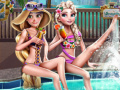                                                                     Eliza & chloe bff pool party  ﺔﺒﻌﻟ