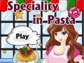                                                                     Speciality in Pasta  ﺔﺒﻌﻟ