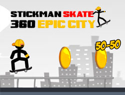 لعبة Stickman ﺔﻨﻳﺪﻣ ﺔﻤﺤﻠﻣ 360 ﺖﻴﻜﺳ  على الانترنت