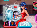                                                                     Lady Bug Washing Costumes ﺔﺒﻌﻟ