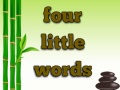                                                                     Four Little Words ﺔﺒﻌﻟ