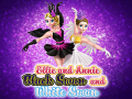                                                                     Ellie and Annie Black Swan and White Swan ﺔﺒﻌﻟ