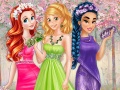                                                                     Colors of Spring Princess Gowns ﺔﺒﻌﻟ