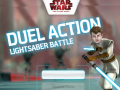                                                                     Star Wars Duel Action Lightsaber  ﺔﺒﻌﻟ