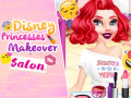                                                                    Disney Princesses Makeover Salon ﺔﺒﻌﻟ