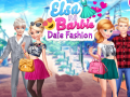                                                                     Elsa and Barbie Date Fashion ﺔﺒﻌﻟ