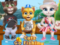                                                                     Cats Go Fishing ﺔﺒﻌﻟ