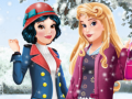                                                                     Aurora and Snow White Winter Fashion ﺔﺒﻌﻟ