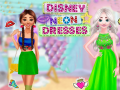                                                                     Disney Neon Dresses ﺔﺒﻌﻟ