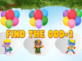                                                                     Find The Odd - 2 ﺔﺒﻌﻟ