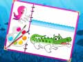                                                                     Sea Creatures Coloring Book ﺔﺒﻌﻟ