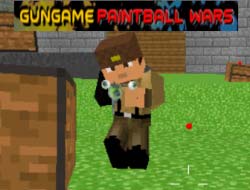 لعبة Paungame Paintball ﺔﺒﻌﻟ ﺏﻭﺮﺣ على الانترنت.
