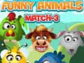                                                                     Funny Animals Match 3 ﺔﺒﻌﻟ