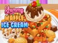                                                                    Yummy Waffle Ice Cream ﺔﺒﻌﻟ