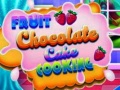                                                                     Fruit Chocolate Cake Cooking ﺔﺒﻌﻟ