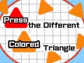                                                                    Press The Different Colored Triangle ﺔﺒﻌﻟ