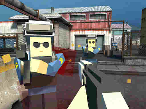لعبة Pixel Factory Battle 3D. io  على الانترنت