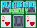                                                                     Playing Cards Memory ﺔﺒﻌﻟ