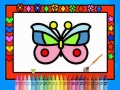                                                                     Color and Decorate Butterflies ﺔﺒﻌﻟ