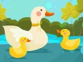                                                                     Mother Duck and Ducklings Jigsaw ﺔﺒﻌﻟ