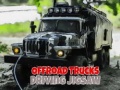                                                                     Offroad Trucks Driving Jigsaw ﺔﺒﻌﻟ