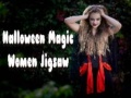                                                                     Halloween Magic Women Jigsaw ﺔﺒﻌﻟ