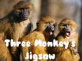                                                                     Three Monkey's Jigsaw ﺔﺒﻌﻟ