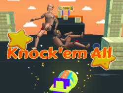لعبة Knock'em ﻞﻜﻟﺍ  على الانترنت