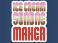                                                                     Ice Cream Sundae Maker ﺔﺒﻌﻟ