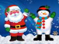                                                                     Christmas Snowman Jigsaw Puzzle ﺔﺒﻌﻟ