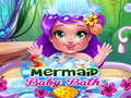                                                                     Mermaid Baby Bath ﺔﺒﻌﻟ