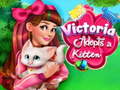                                                                     Victoria Adopts a Kitten ﺔﺒﻌﻟ
