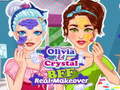                                                                     Crystal and Olivia BFF Real Makeover ﺔﺒﻌﻟ