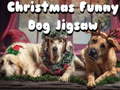                                                                     Christmas Funny Dog Jigsaw ﺔﺒﻌﻟ