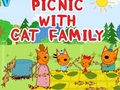                                                                     Picnic With Cat Family ﺔﺒﻌﻟ