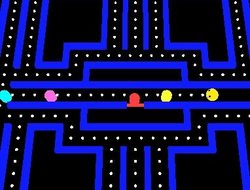 لعبة Pacman 3D على الانترنت