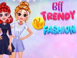 لعبة BFF Trendy K-Fashion على الانترنت