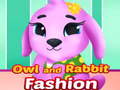                                                                     Owl and Rabbit Fashion ﺔﺒﻌﻟ