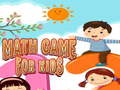                                                                     Math Game for kids  ﺔﺒﻌﻟ