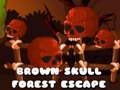                                                                     Brown Skull Forest Escape ﺔﺒﻌﻟ