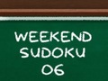                                                                     Weekend Sudoku 06 ﺔﺒﻌﻟ