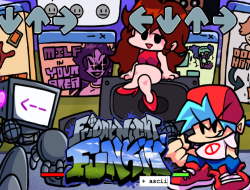 لعبة Friday Night Funkin vs + ASCII  على الانترنت
